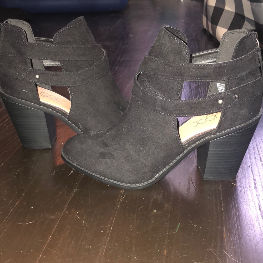 Black booties